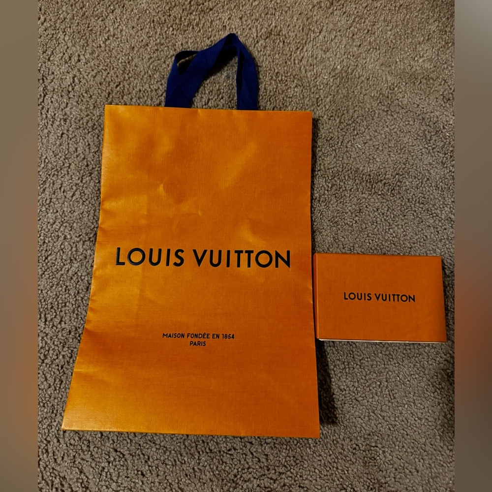 Louis Vuitton Shopping Bag and Wallet box